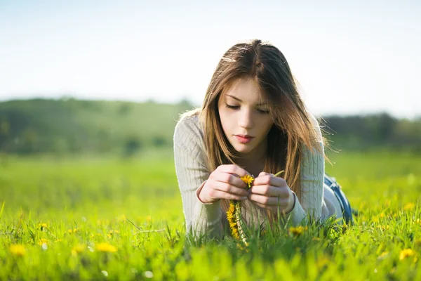 Estate ragazza — Foto Stock