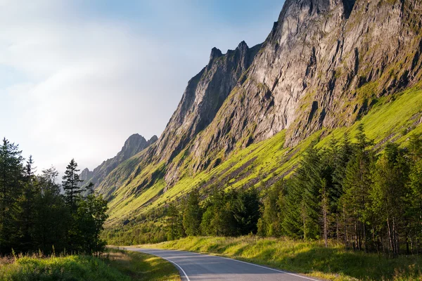 Silnice v Norsku — Stock fotografie