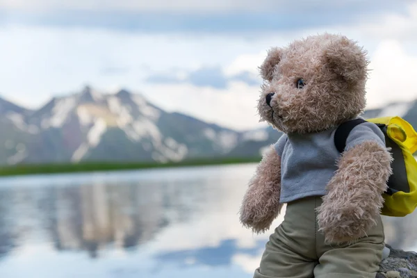 Wandern in den Bergen — Stockfoto