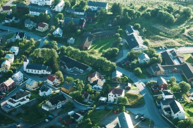 Norveç havadan görünümü