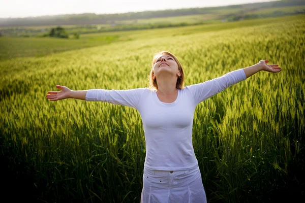 Young woman relaxing — Stock Photo, Image