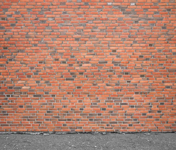 Стіни з цегли — стокове фото