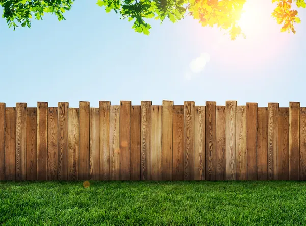 Garden fence — Stock Photo, Image