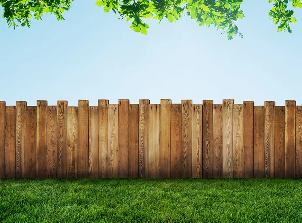 Zahradní plot — Stock fotografie