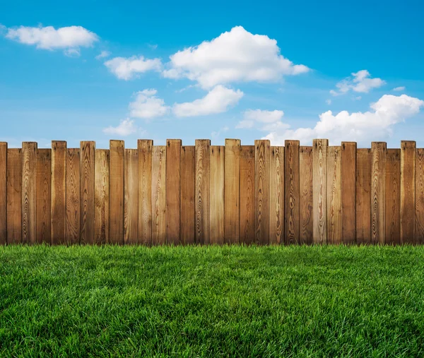 Garden fence — Stock Photo, Image