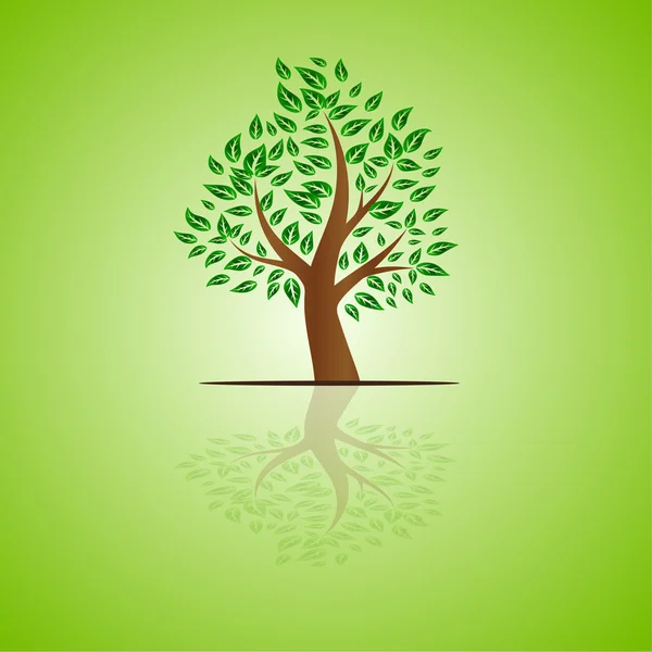 Green tree — Stock Vector