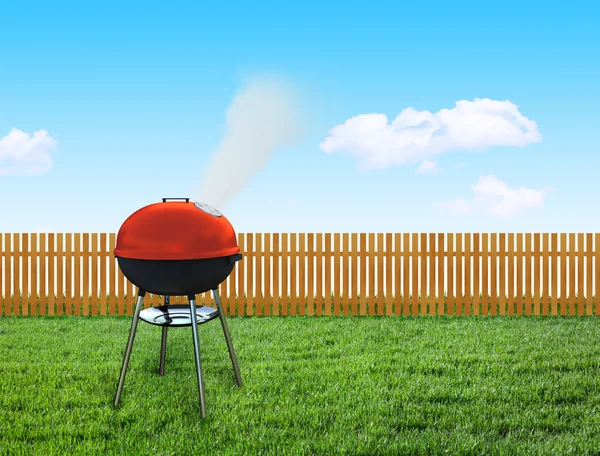 Háztáji grill piknik — Stock Fotó
