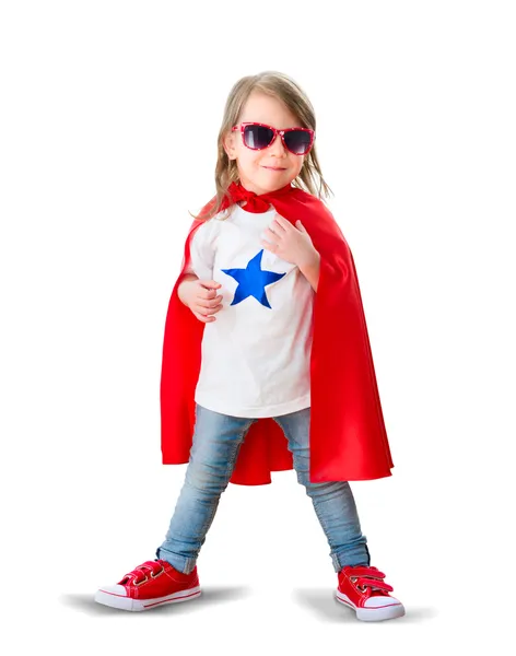 Child super hero — Zdjęcie stockowe