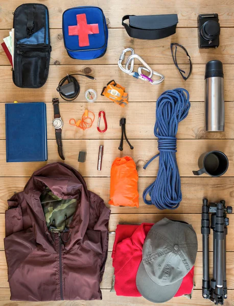 Equipo de viaje conjunto — Foto de Stock