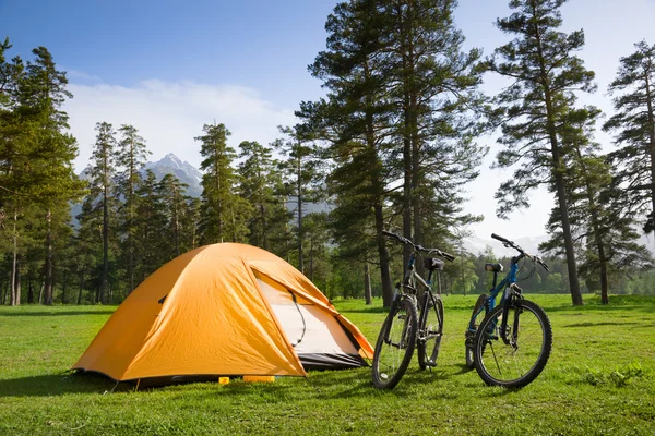 Camping — Stockfoto