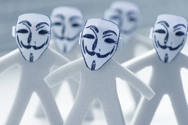Anonimowość w Internecie — Zdjęcie stockowe