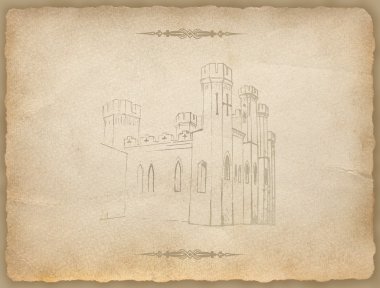 Eski kağıt arkaplan