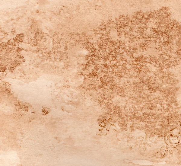 Old paper texture with aged blots — Stock Photo, Image