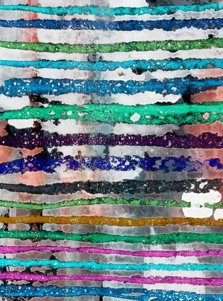 Colore dell'acqua variopinto che versa su una carta — Foto Stock