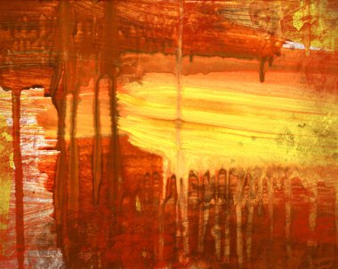 bir kâğıda dökme renkli su renk