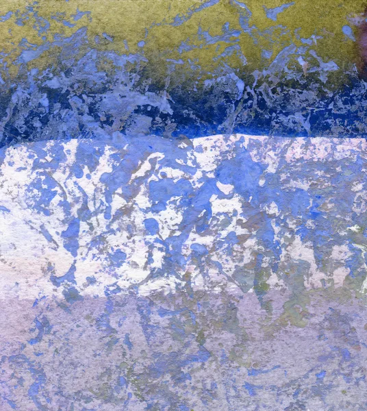 Paint layer on paper. Fragment of painting — Stock Photo, Image