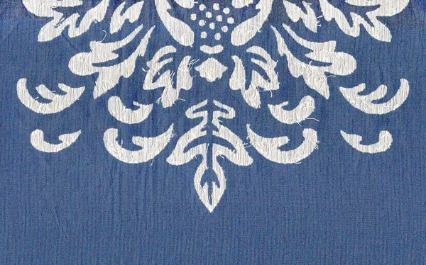 Textile fragment ornament — Stock Photo, Image