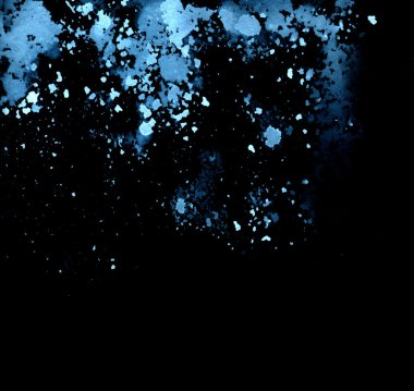 kağıt üzerinde boya tabakası. parça boyama