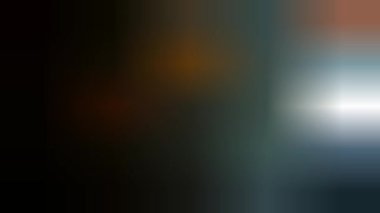 Beyaz kırmızı ve diğer renkler koyu bir arka planda gelişigüzel görünür. Video ekran koruyucu. Video sanatı.