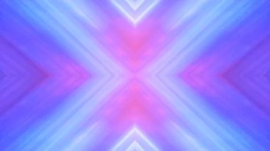 Kaleydoskopik görüntü deseni piksellerin karelerinden yapılmış. Parlak renkler. Şehirde bir gece sokağı. Kaotik hareket. Video sanatı grafikleri.