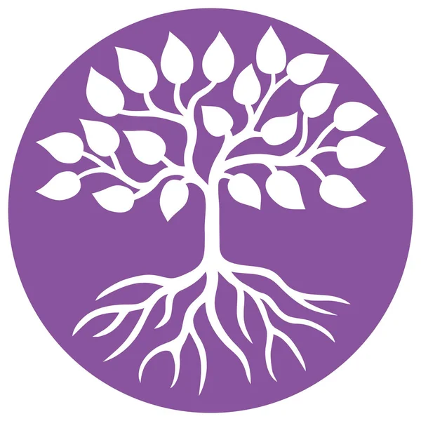 Pery 'nin anahtarındaki hayat ağacı. Sembol, ekoloji, maneviyat, büyüme, gelişme, sürdürülebilirlik. Vektör sanat grafikleri.