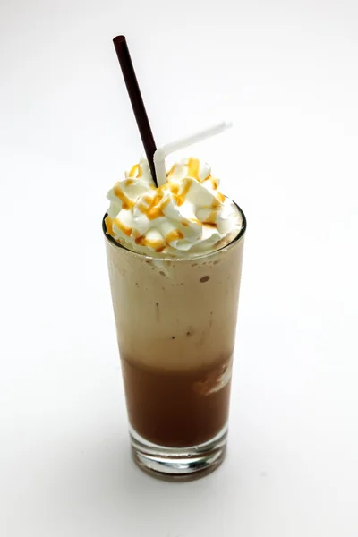 Lód frappe cappuccino — Zdjęcie stockowe