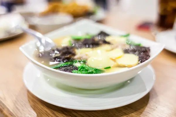 Sopa de tofu estilo tailandés —  Fotos de Stock