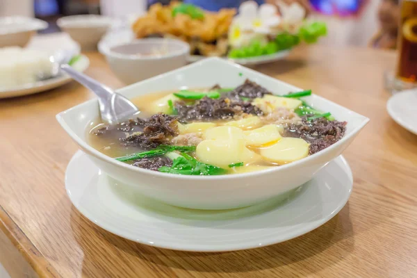 Sopa de tofu estilo tailandés —  Fotos de Stock