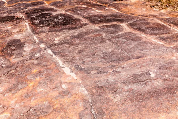 Natural pattern on brown stone — Stock Photo, Image