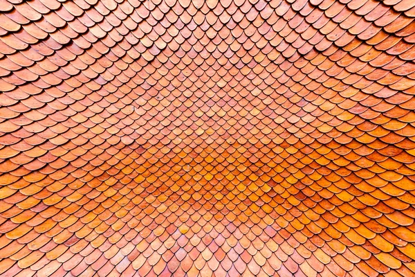 Orange brown clay roof surface — Stock Photo, Image