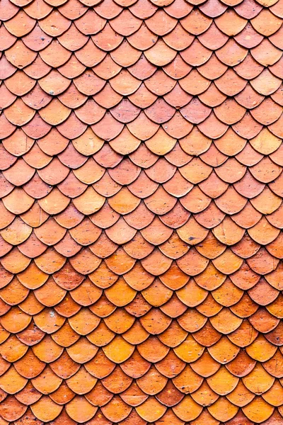 Orange brown clay roof surface — Stock Photo, Image