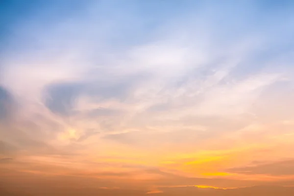 Céu em tempo crepúsculo — Fotografia de Stock