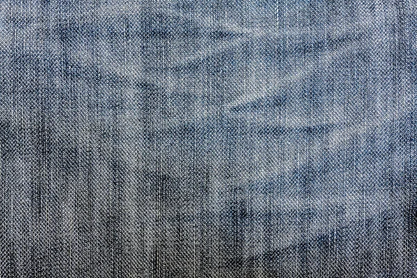 Rough blue jeans texture — Stock Photo, Image