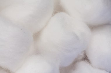 Beyaz pamuk yığını