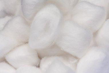 Beyaz pamuk yığını