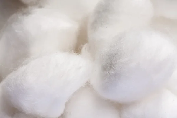 Montón de bolas de algodón blanco Imagen De Stock