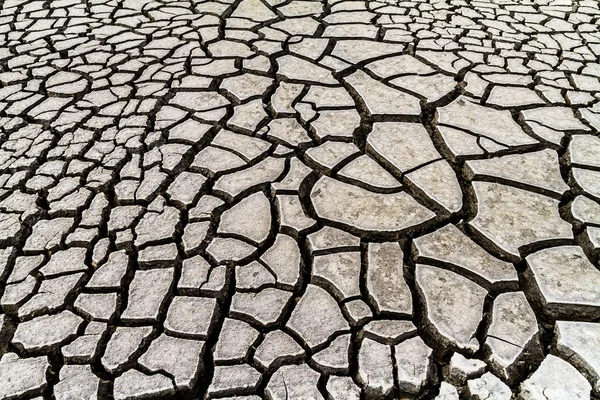 Struttura a terra screpolata — Foto Stock