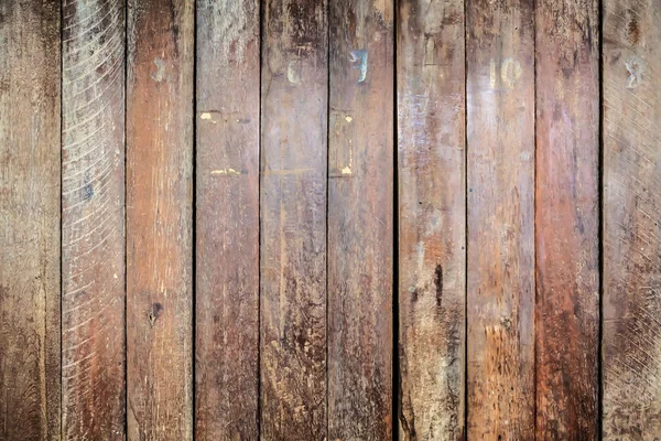 Striped pattern brown plank wood wal — Stock Photo, Image