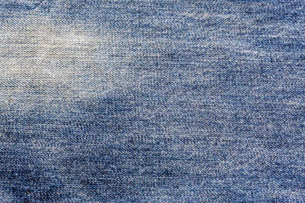Dirty blue jeans texture — Stock Photo, Image
