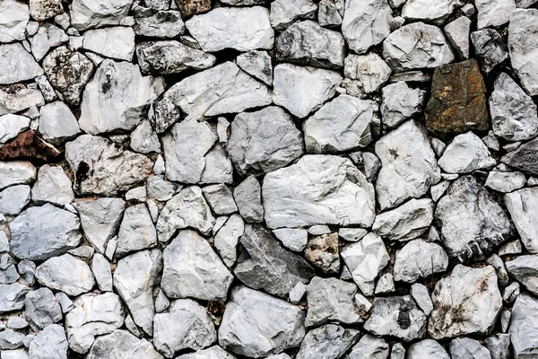 Muro di pietra grigio — Foto Stock