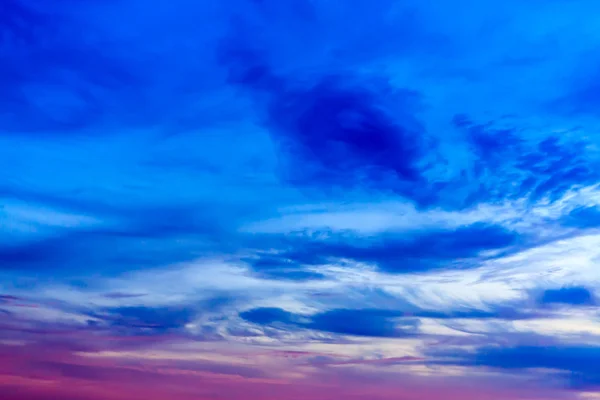 黄昏の空の背景 — ストック写真