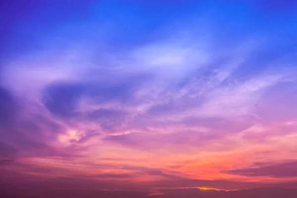 Cielo en el crepúsculo — Foto de Stock