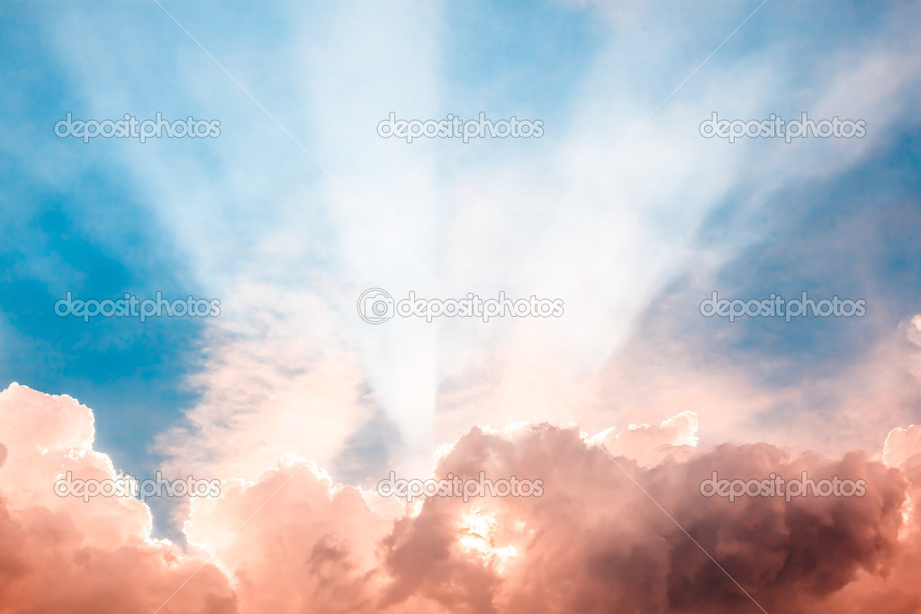 Heaven light ray