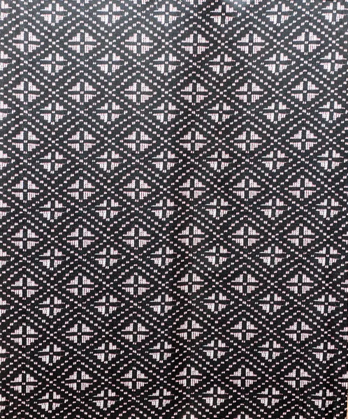 Black and white silk fabric texture — Stock Photo, Image