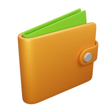 İçinde kağıt para birimi simgesi olan cüzdan, banknotları saklamak ve taşımak için kullanılan cüzdan. Kredi kartı deposu için suç ortağı. Modern ticari tasarım