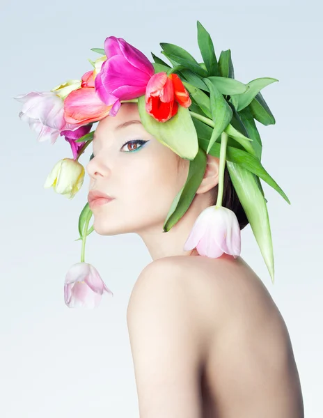 Retrato de flor holandesa . —  Fotos de Stock