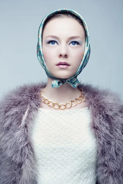 kentsel fashionista portresi.