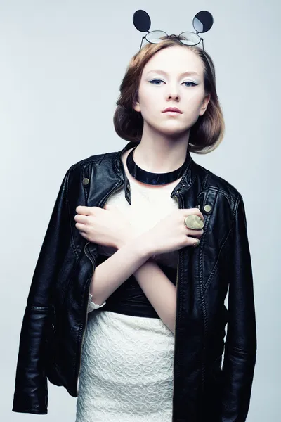 kentsel rock fashionista portresi