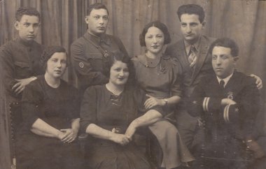 oude foto op grunge textuur