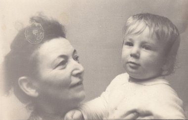 oude foto op grunge textuur